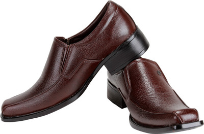 Blak PU Slip On Shoes Blak PU Slip On Shoes