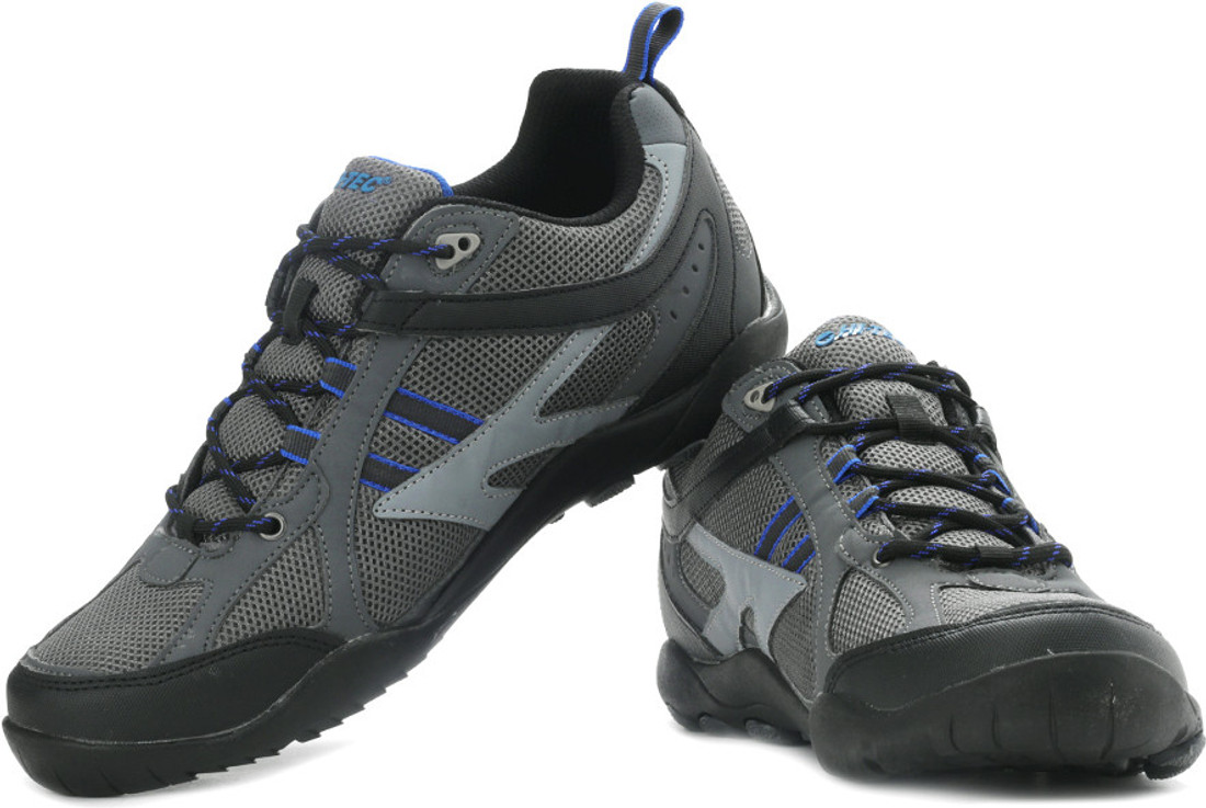 HiTec Vortex Outdoors Shoes Buy Graphite, Blue Color Hi
