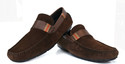 Language Casual Brown Suede Loafers Language Casual Brown Suede Loafers