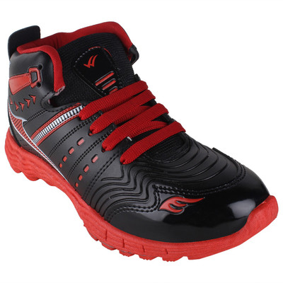 65% OFF on Super Matteress Black-198 Running Shoes