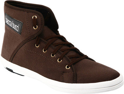 63% OFF on Bacca Bucci Brown Canvas Shoes