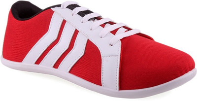 20% OFF on Shoestriker Stripes Red Canvas Shoes 20% OFF on Shoestriker Stripes Red Canvas Shoes