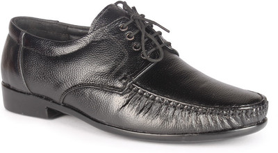 Leather King Harris Black Lace Up Leather King Harris Black Lace Up