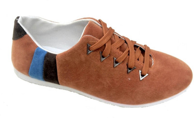 20% OFF on StyleToss Rust Suede Plimsoll Sneakers 20% OFF on StyleToss Rust Suede Plimsoll Sneakers