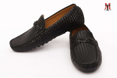 48% OFF on Marco Tonino JC7511-1 Black Loafers