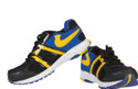 26% OFF on Ros 1077-Black-R.Blue-Yellow Walking Shoes