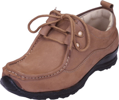 52% OFF on Shoebook Brown Leather Casual Shoes 52% OFF on Shoebook Brown Leather Casual Shoes