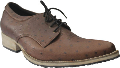 59% OFF on Authority Ostrich Brown Corporate Casuals
