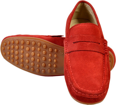 47% OFF on Hirel's Red Loafers