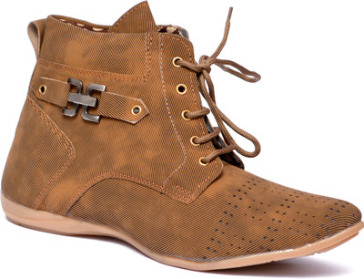 55% OFF on Kamil Beige Boots 55% OFF on Kamil Beige Boots