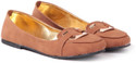 69% OFF on TEN Women Brown Finished Loafers