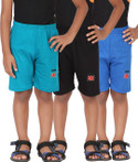 55% OFF on Graceful Solid Boy's Basic Shorts