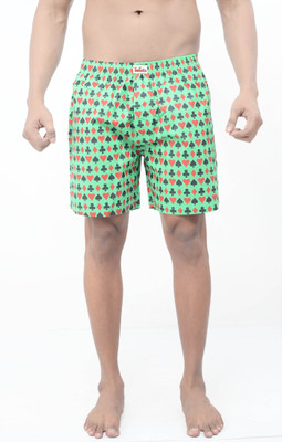 38% OFF on TeesTadka Graphic Print Men's Boxer Shorts