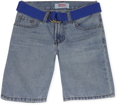 29% OFF on Levi's Solid Boy's Denim Shorts