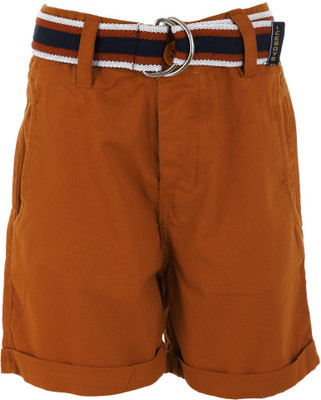 50% OFF on Ice Boys Solid Boy's Basic Shorts