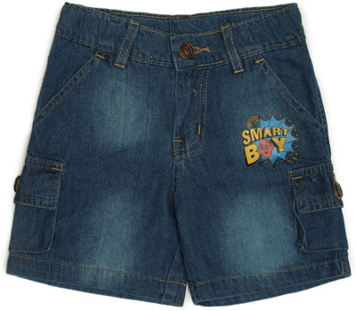 Motu Patlu Woven Boy's Bermuda Shorts