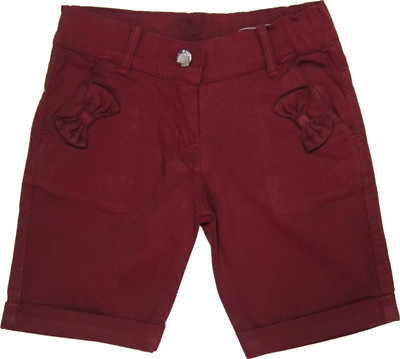 25% OFF on Catapult Woven, Solid Girl's Bermuda Shorts