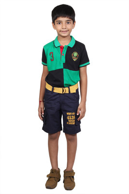 40% OFF on STOP by Shoppers Stop Solid Boy's Basic Shorts