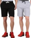 40% OFF on Checker S Bay Solid Men's Sports Shorts