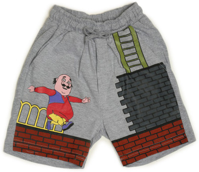 Motu Patlu Printed Boy's Bermuda Shorts