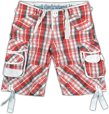 60% OFF on Blacksoul Checkered Men's Cargo Shorts 60% OFF on Blacksoul Checkered Men's Cargo Shorts