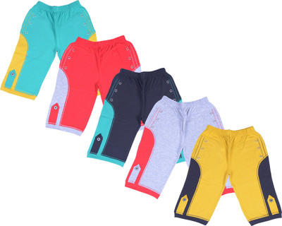 Provalley Solid Boy's Basic Shorts