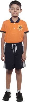 40% OFF on STOP by Shoppers Stop Solid Boy's Sports Shorts