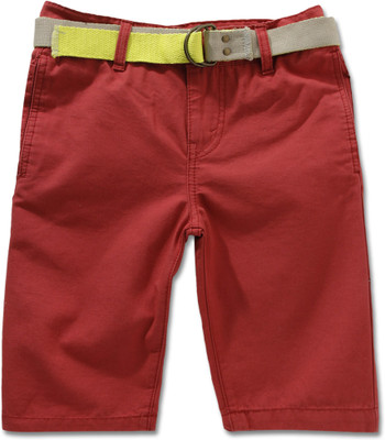 29% OFF on Levi's Solid Boy's Basic Shorts