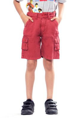 6% OFF on Uber Urban Solid Boy's Cargo Shorts