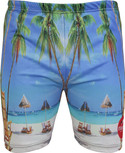 17% OFF on Mitushi Products Printed Men's Swim Shorts