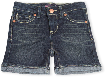 41% OFF on Levi's Solid Girl's Denim Shorts