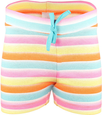 27% OFF on Bio Kid Striped Baby Girl's Beach Shorts
