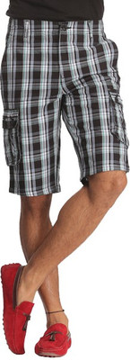 Bornfree Checkered Men's Bermuda Shorts Bornfree Checkered Men's Bermuda Shorts
