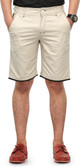 83% OFF on Haute Couture Solid Men's Chino Shorts