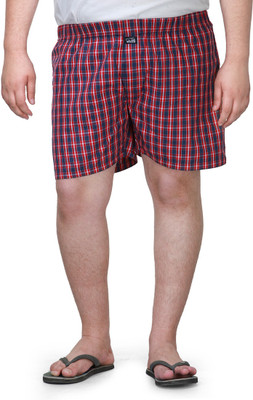 Pluss Checkered Men's Boxer Shorts Pluss Checkered Men's Boxer Shorts