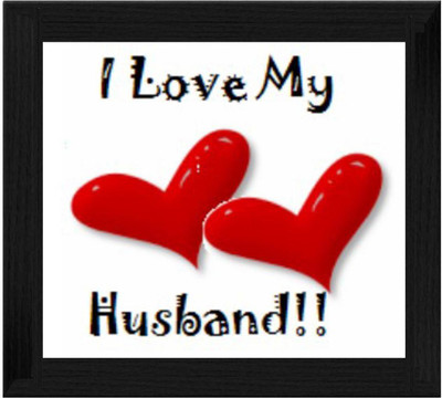 44% OFF on Ellicon B578 I Love My Husband Showpiece - 19.5 cm