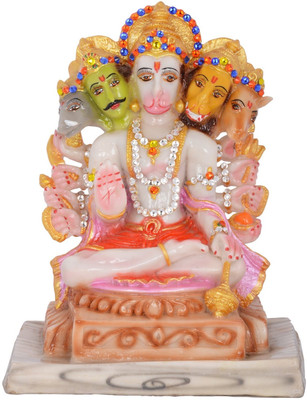 42% OFF on Dharmraj Links Panchmukhi Hanuman Ji Big Showpiece  -  32 cm