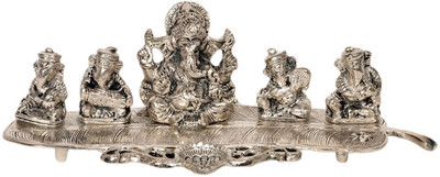 45% OFF on Traditional Rajasthan Ganesha on Banana Leaf Showpiece - 10 cm 45% OFF on Traditional Rajasthan Ganesha on Banana Leaf Showpiece - 10 cm