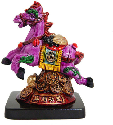 50% OFF on Divya Mantra Feng Shui Pink Horse for power and success Showpiece - 7 cm 50% OFF on Divya Mantra Feng Shui Pink Horse for power and success Showpiece - 7 cm