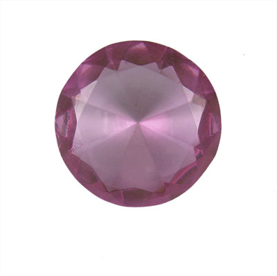 37% OFF on Eshoppee Feng Shui Pink Crystal Diamond 40mm For Remove Outside Negetive Energy Showpiece - 4 cm