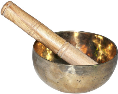 14% OFF on AsiaCraft Hand Hammered Brass Singing Bowl Showpiece - 5.5 cm 14% OFF on AsiaCraft Hand Hammered Brass Singing Bowl Showpiece - 5.5 cm