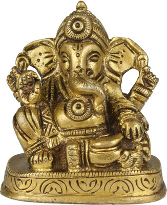 26% OFF on Exotic India Lord Ganesha in Abhaya Mudra (Small Sculpture) Showpiece - 7.62 cm 26% OFF on Exotic India Lord Ganesha in Abhaya Mudra (Small Sculpture) Showpiece - 7.62 cm