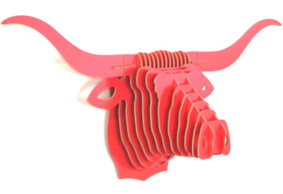 37% OFF on Panache Animal Head AH008-Red2 Showpiece - 80 cm