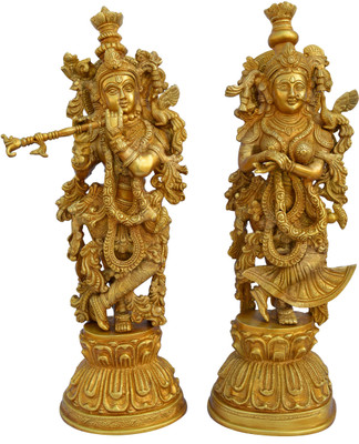 55% OFF on Aakrati Radha Krishna Statu Showpiece - 51 cm 55% OFF on Aakrati Radha Krishna Statu Showpiece - 51 cm