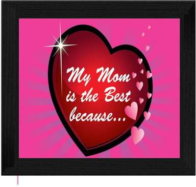 44% OFF on Ellicon B323 My Mom Is The Best Showpiece - 19.5 cm