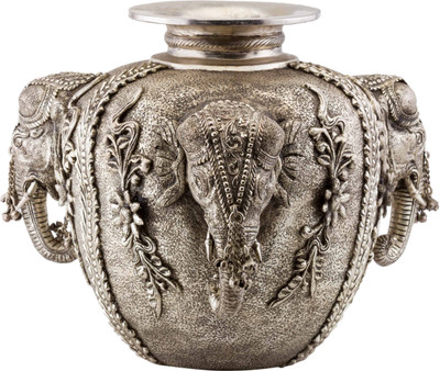 33% OFF on Prachin Elephant 3 Trunk Pot Showpiece - 25 cm 33% OFF on Prachin Elephant 3 Trunk Pot Showpiece - 25 cm