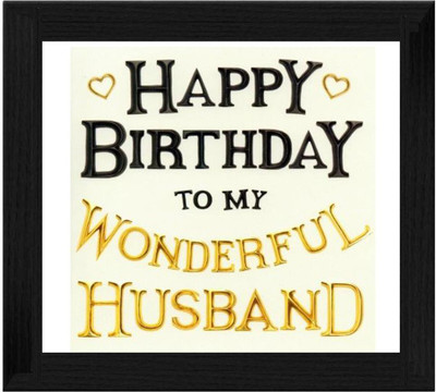 44% OFF on Ellicon B591 Happy Birthday To My Wonderful Husband Showpiece - 19.5 cm 44% OFF on Ellicon B591 Happy Birthday To My Wonderful Husband Showpiece - 19.5 cm