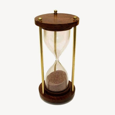 4% OFF on Vastughar 5 Minute Antique Wood Finish Elegant Sand Timer ( Sand Watch ) Showpiece - 16.5 cm 4% OFF on Vastughar 5 Minute Antique Wood Finish Elegant Sand Timer ( Sand Watch ) Showpiece - 16.5 cm