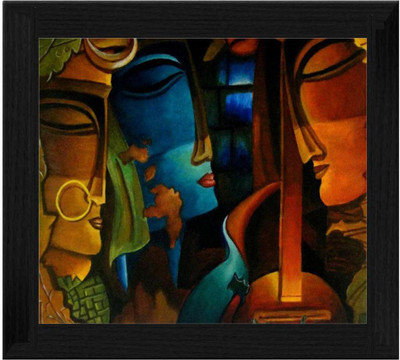 44% OFF on Ellicon B46 Abstract Painting Showpiece - 19.5 cm