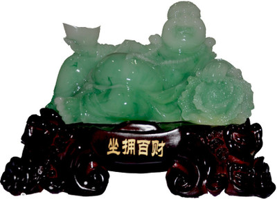 25% OFF on Anjalika Resting Laughing Buddha in Radium Showpiece - 28 cm 25% OFF on Anjalika Resting Laughing Buddha in Radium Showpiece - 28 cm